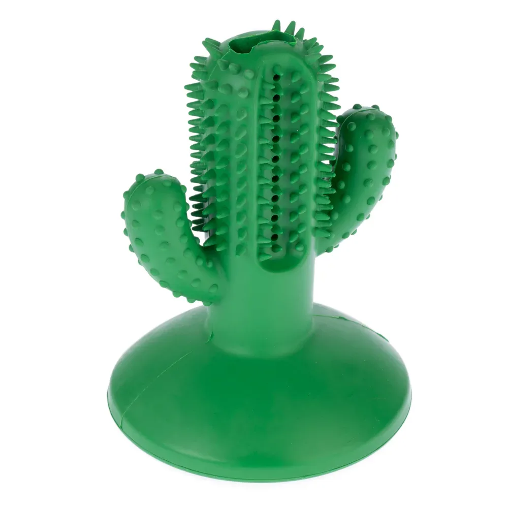 TIAKI Kauspielzeug Gummikaktus - Ø 9,5 x H 12 cm