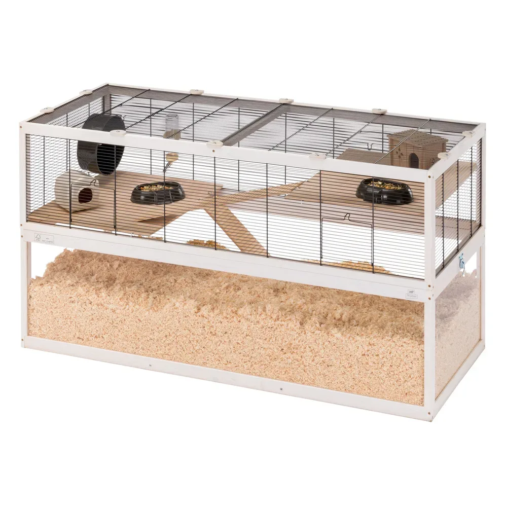 Ferplast Hamsterkäfig Domster 120 - L 120 x B 50 x H 66,5 cm