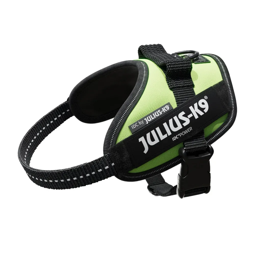 Julius-K9 IDC®-Powergeschirr - neon grün - Grösse S: Brustumfang 49 - 67 cm