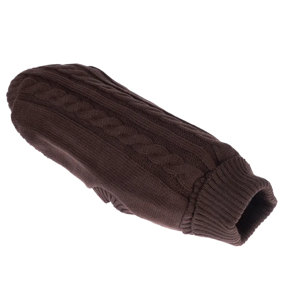 zooplus Basics Hundepullover, braun - ca. 50 cm Rückenlänge