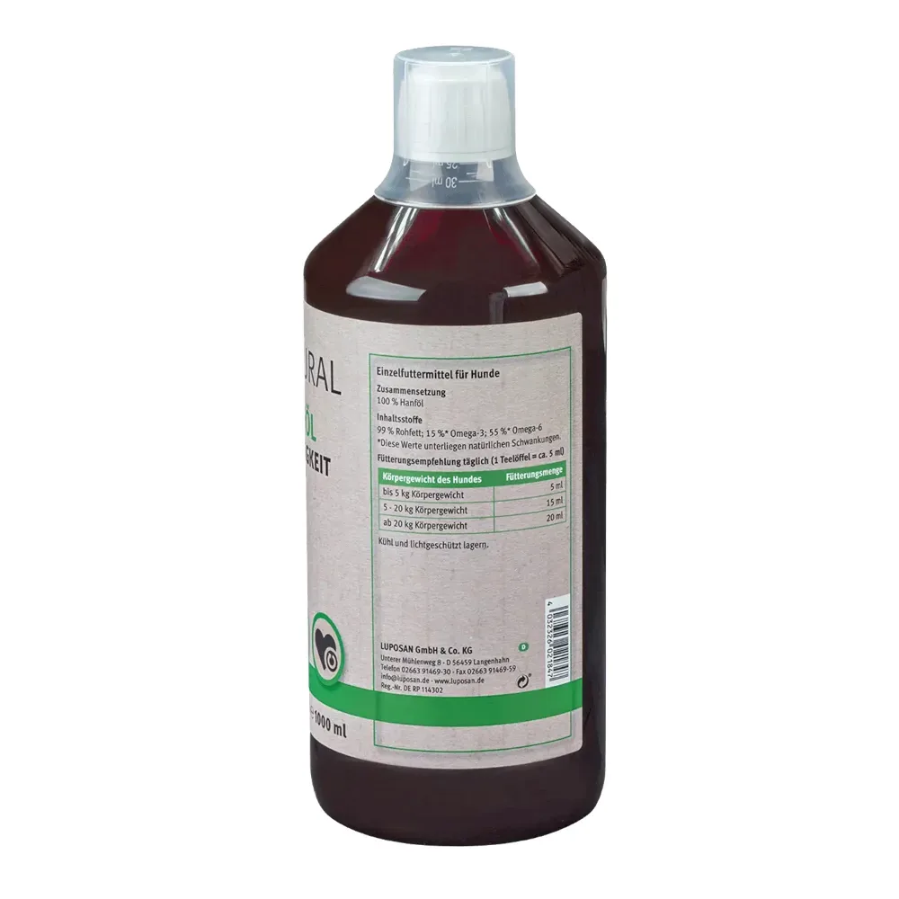LUPO NATURAL BARF Hanföl - 500 ml