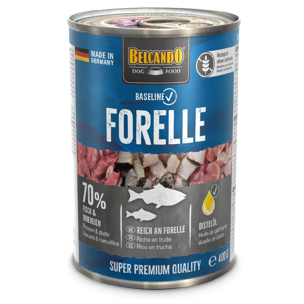Belcando Baseline 6 x 400 g - Forelle