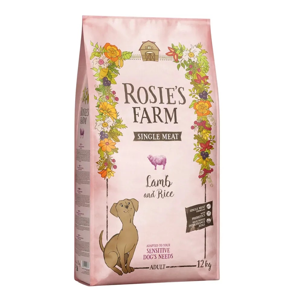 Rosie's Farm Single Meat Adult Lamm mit Reis - 1 kg
