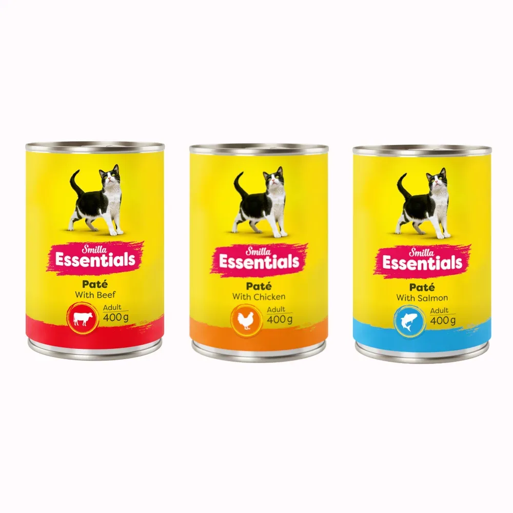 Smilla Essentials Dose Paté 12 x 400 g - Mixpaket (24 x 400 g)