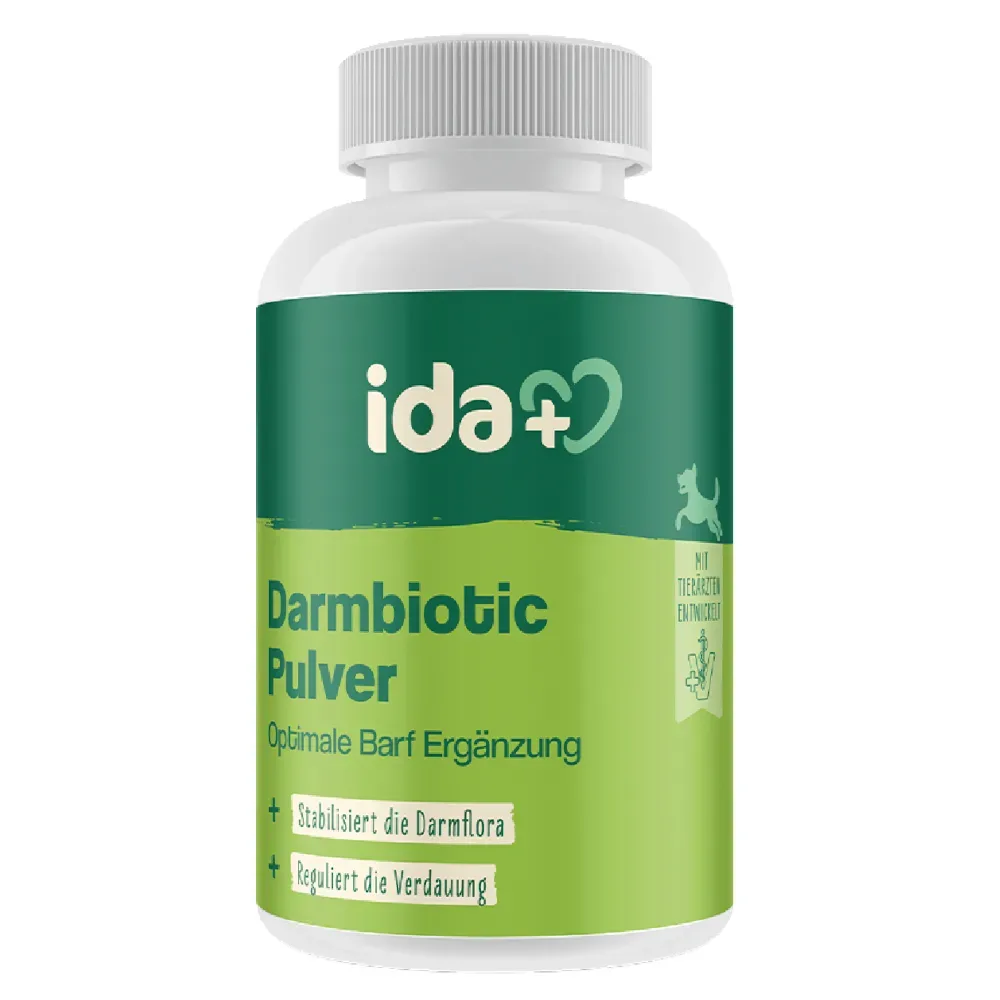 IdaPlus Darmbiotic Pulver - Sparpaket: 3 x 180 g