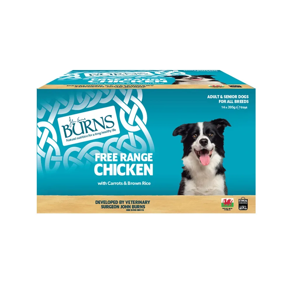 Burns Nassfutter für Hunde 16 x 395 g - Huhn