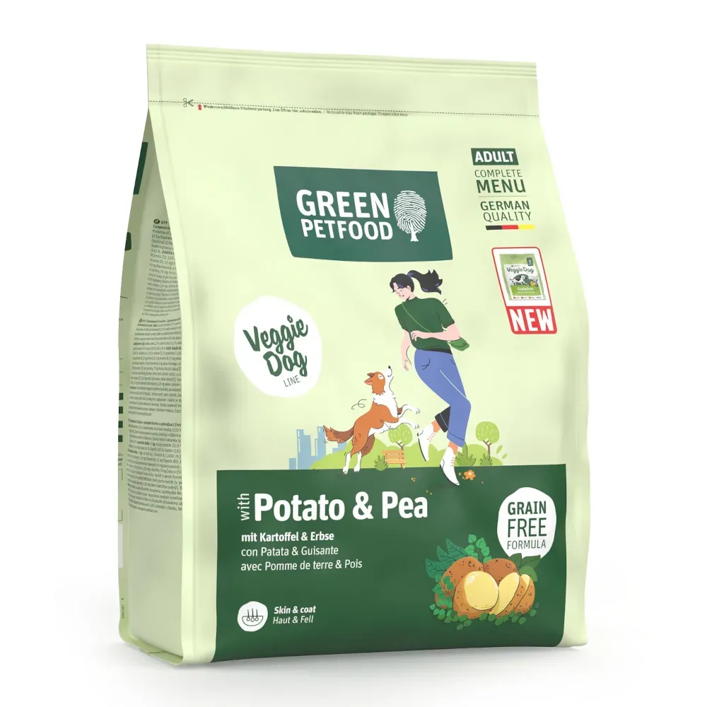 Green Petfood mit Kartoffel & Erbse - 900 g