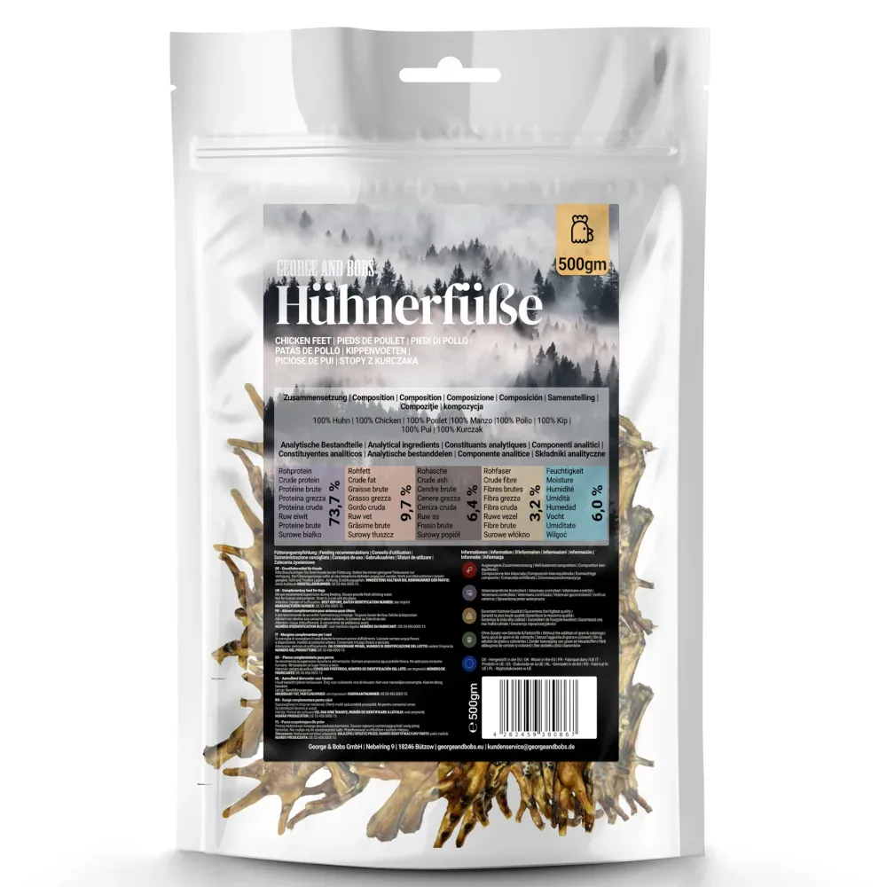 George & Bobs Hühnerfüsse - 500 g