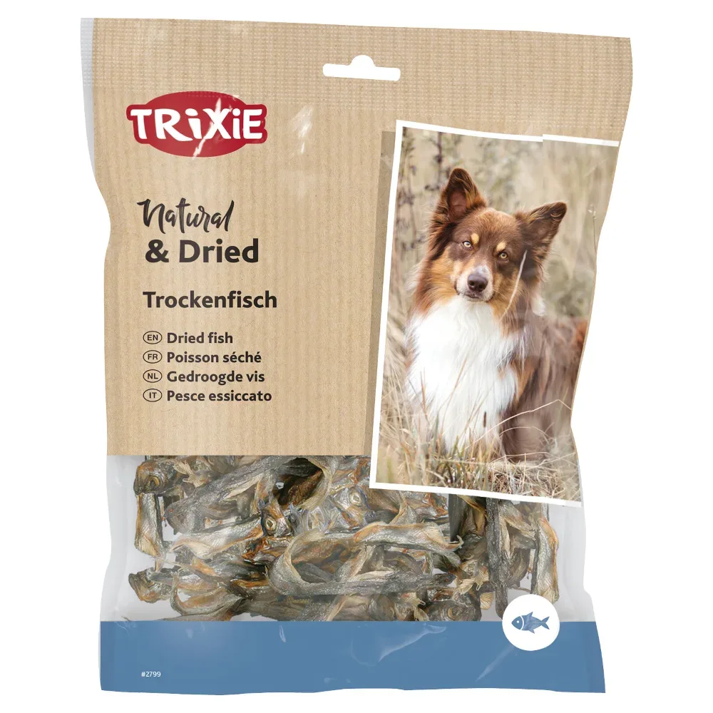 Trixie Natural & Dried Trockenfisch - Sparpaket: 3 x 200 g