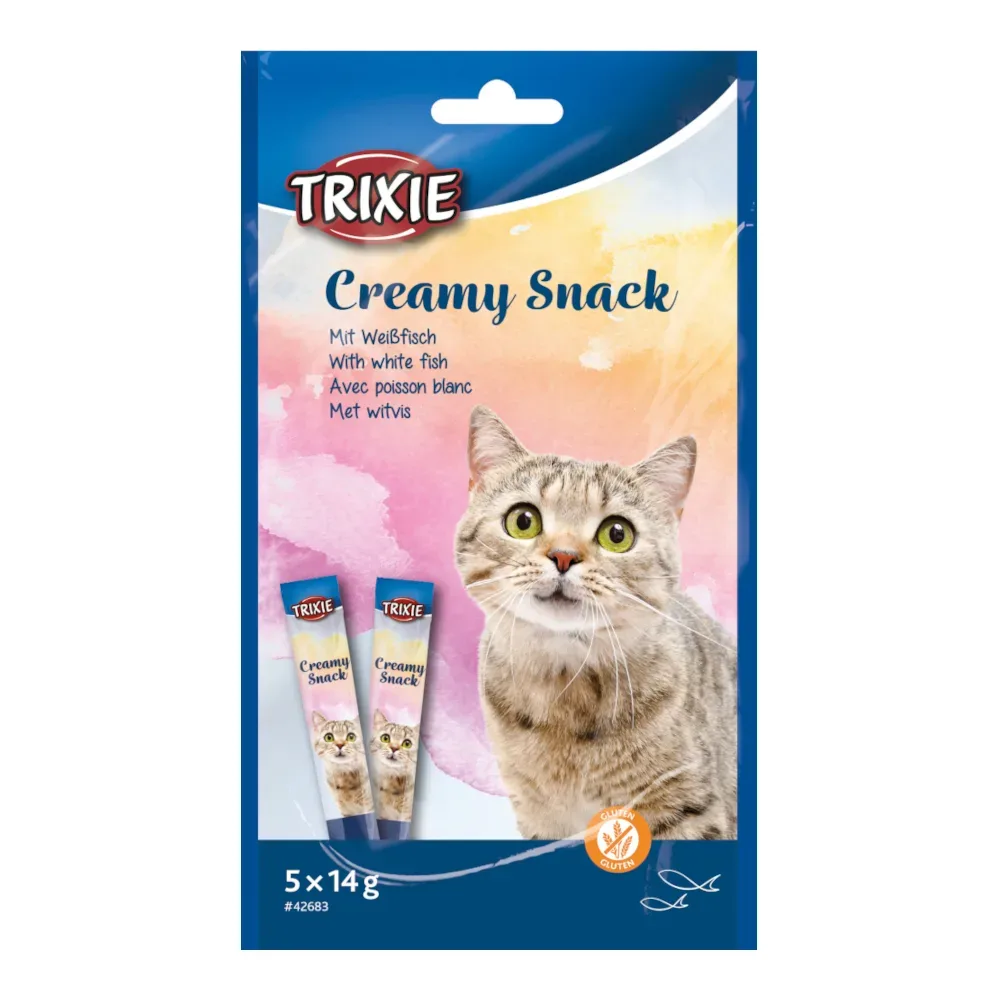 Trixie Creamy Snack mit Weissfisch - Sparpaket: 30 x 14 g