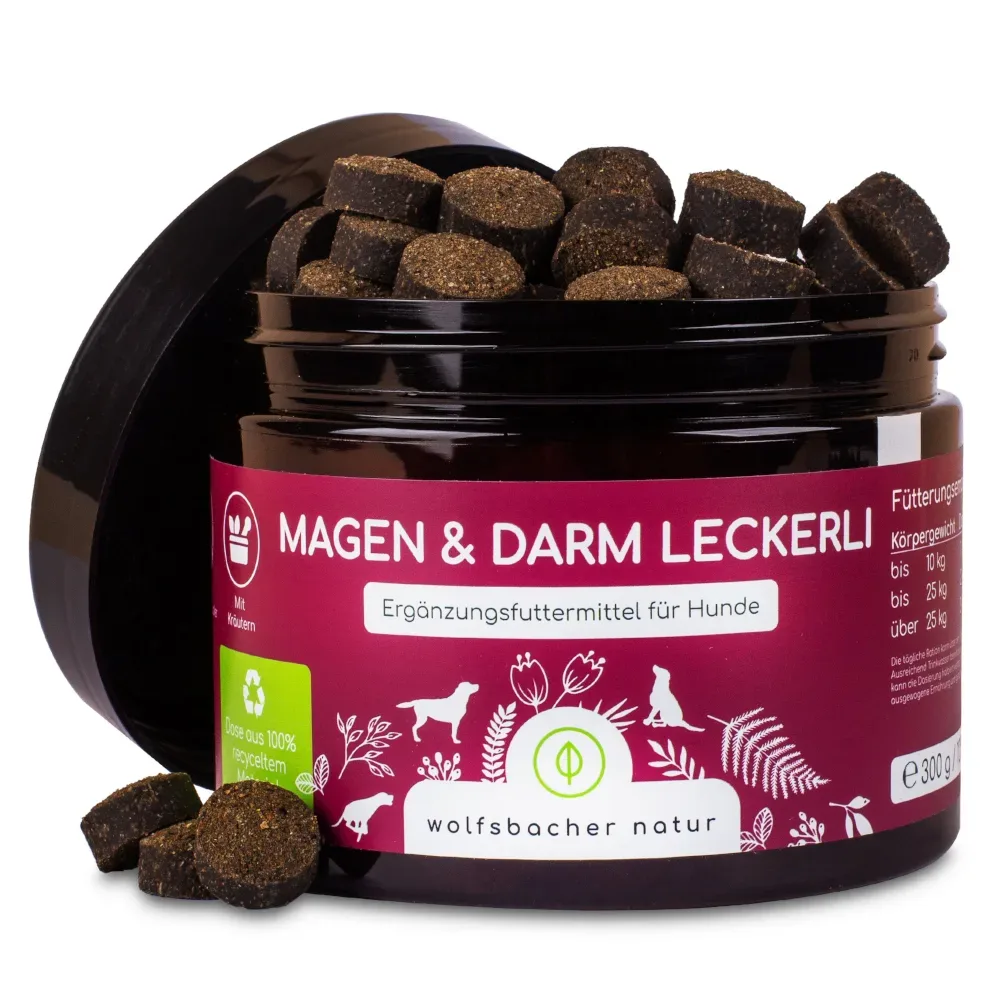 Wolfsbacher Natur Leckerli Magen & Darm - 300 g