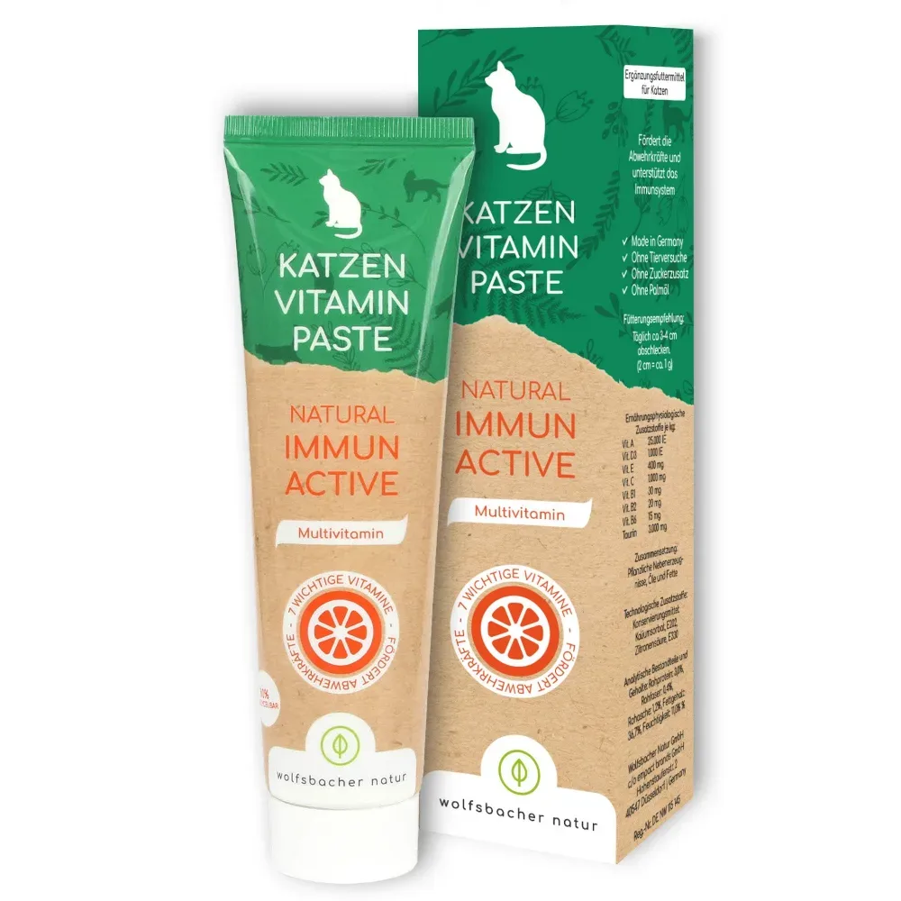 Wolfsbacher Vitamin Paste für Katzen - 100 g
