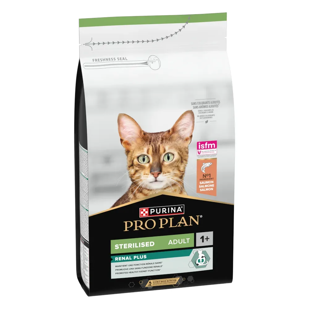PURINA PRO PLAN Sterilised Adult Renal Plus Lachs - 14 kg