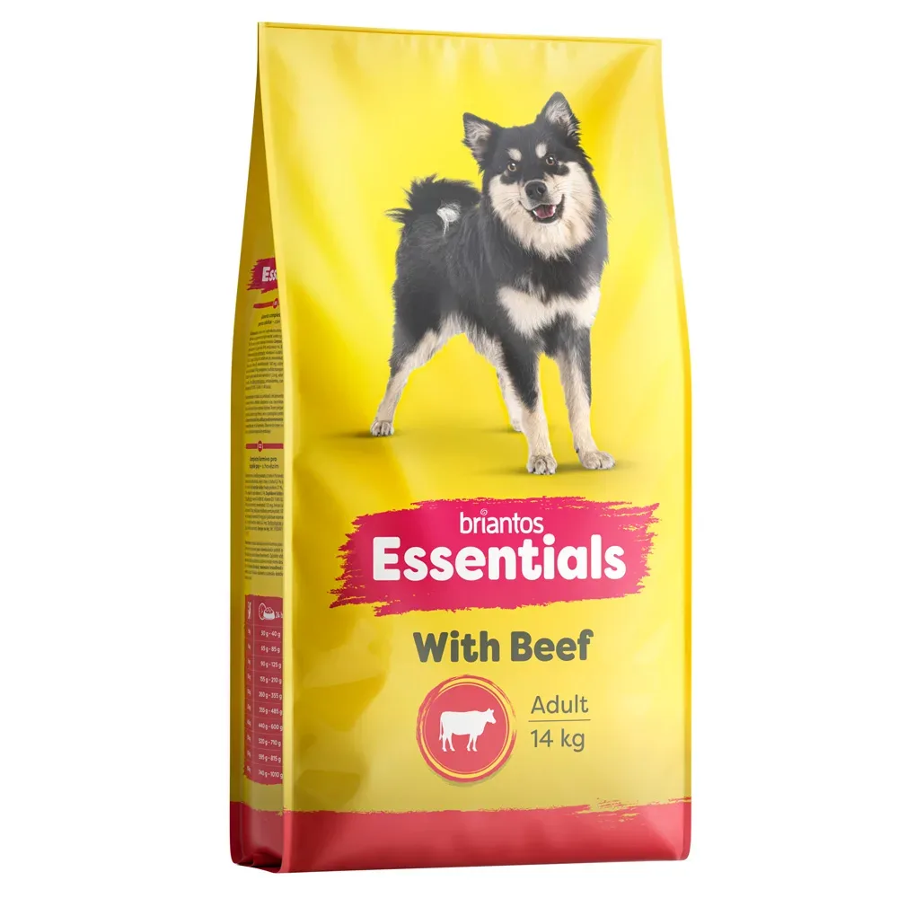 Briantos Essentials Adult mit Rind - Sparpaket: 2 x 14 kg