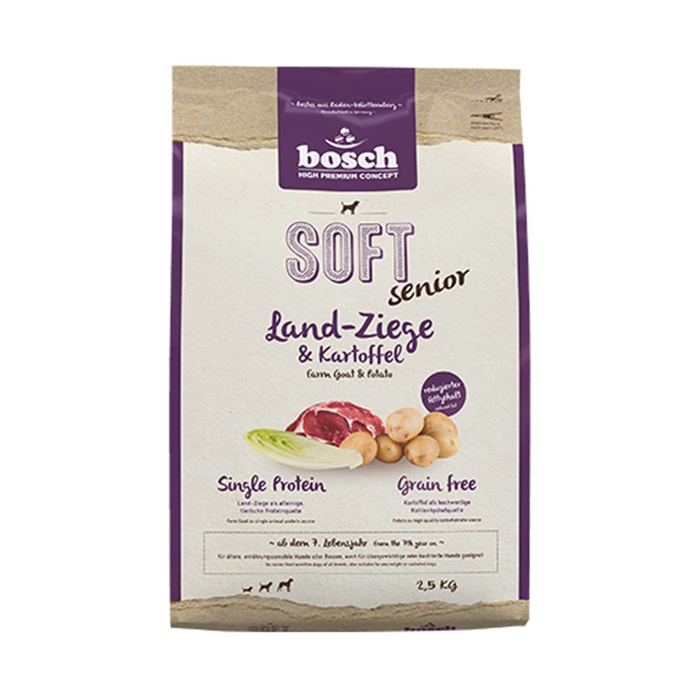 bosch Soft Senior Land-Ziege & Kartoffel 2.5 kg