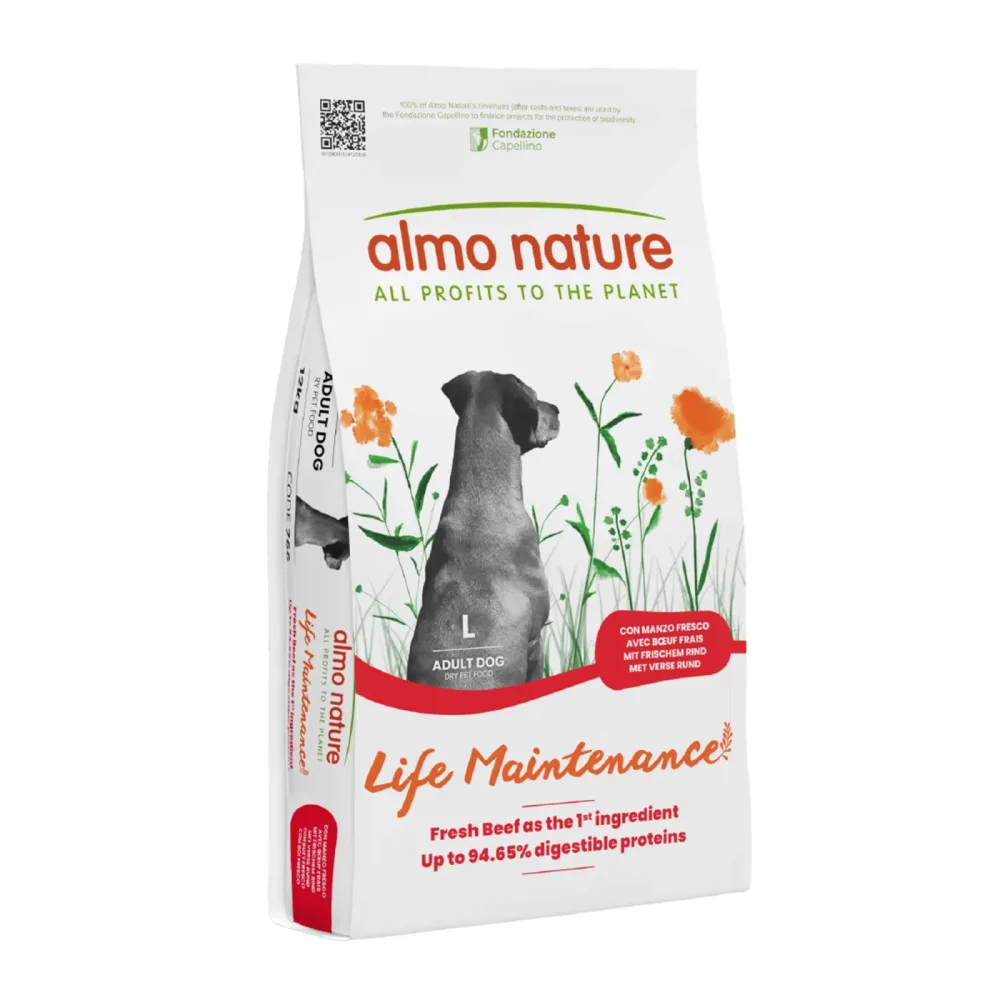 Almo Nature Life Maintenance Adult Rind & Reis Large - 12 kg