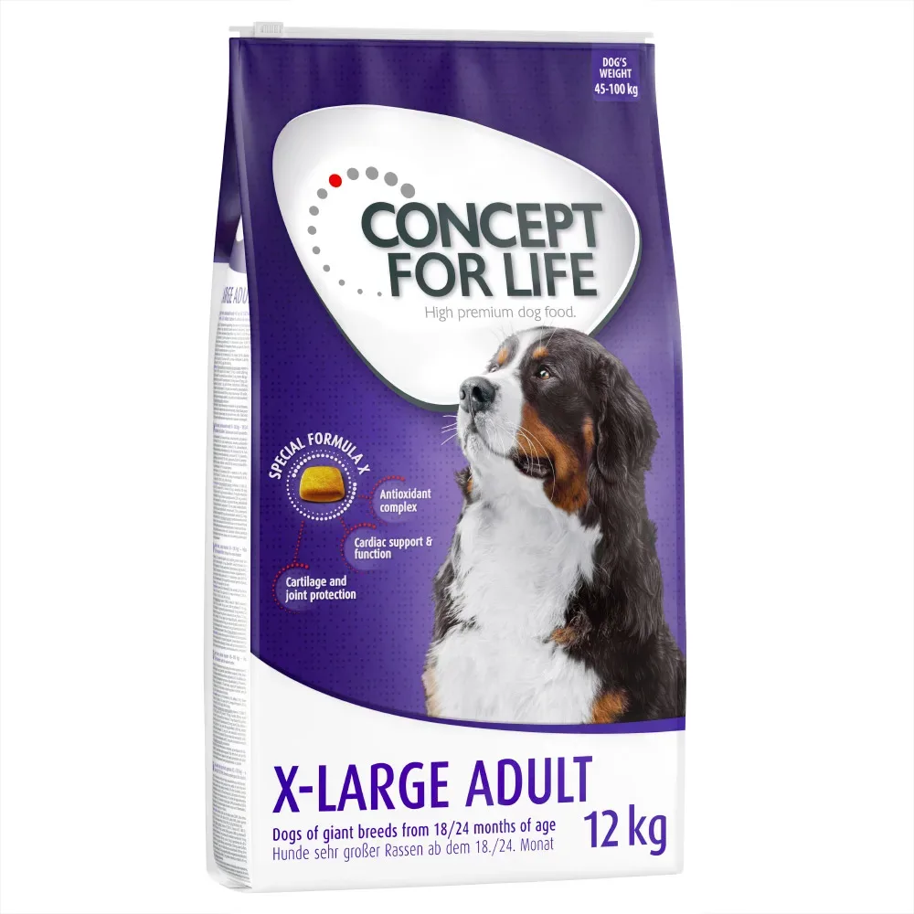 Concept for Life X-Large Adult - Sparpaket: 4 x 1,5 kg