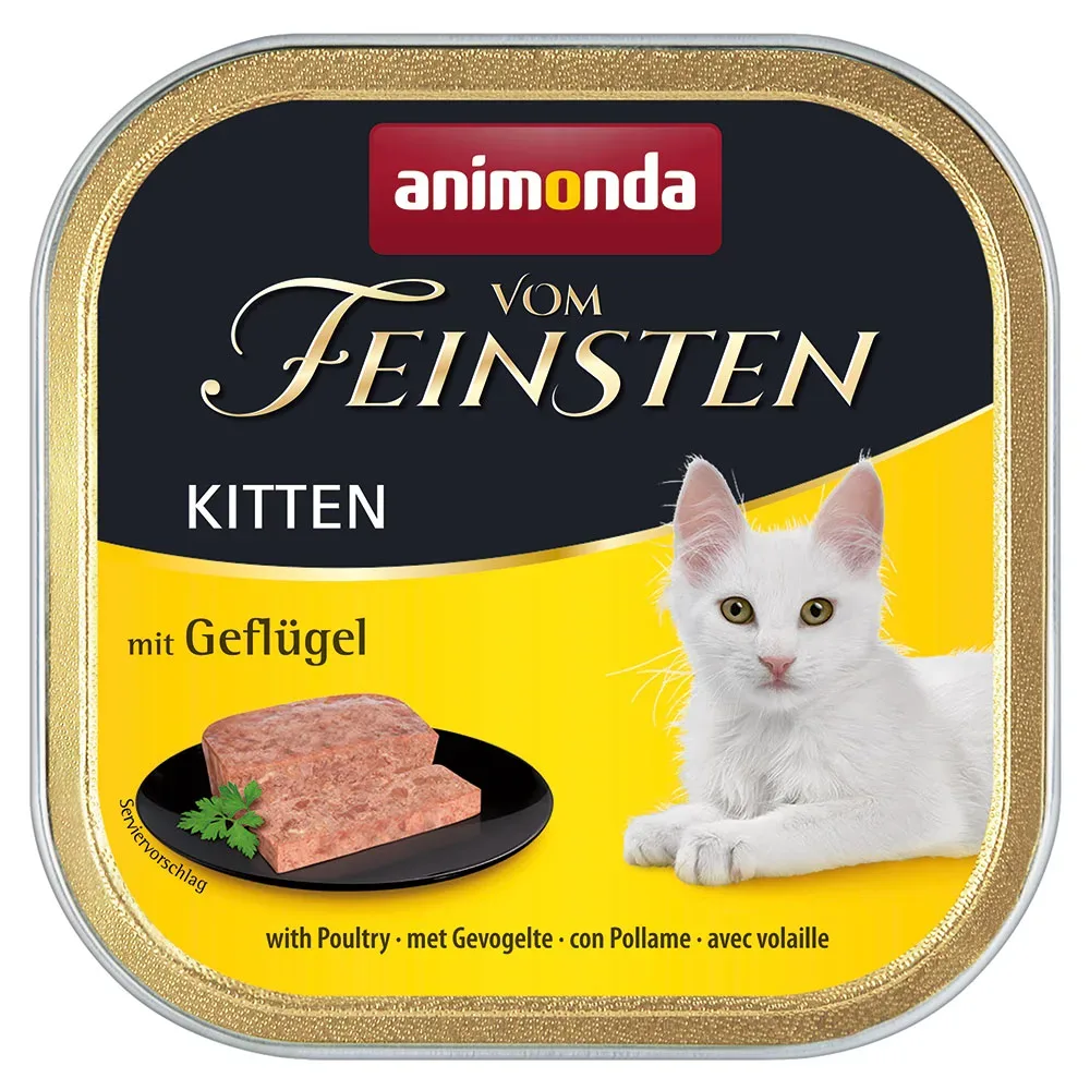 animonda vom Feinsten Kitten 6 x 100 g - mit Geflügel (6 x 100 g)