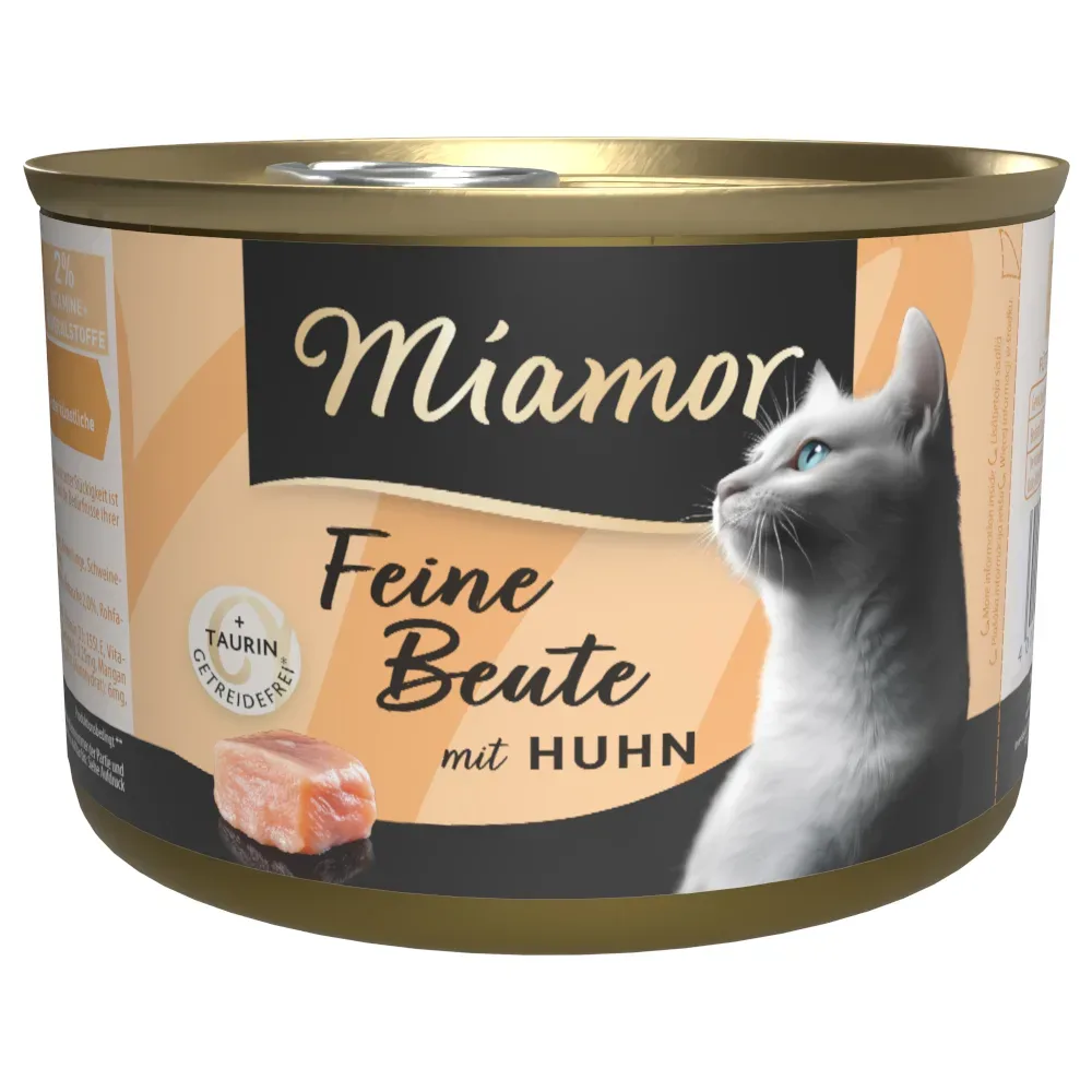 Sparpaket Miamor Feine Beute 24 x 185 g - Rind