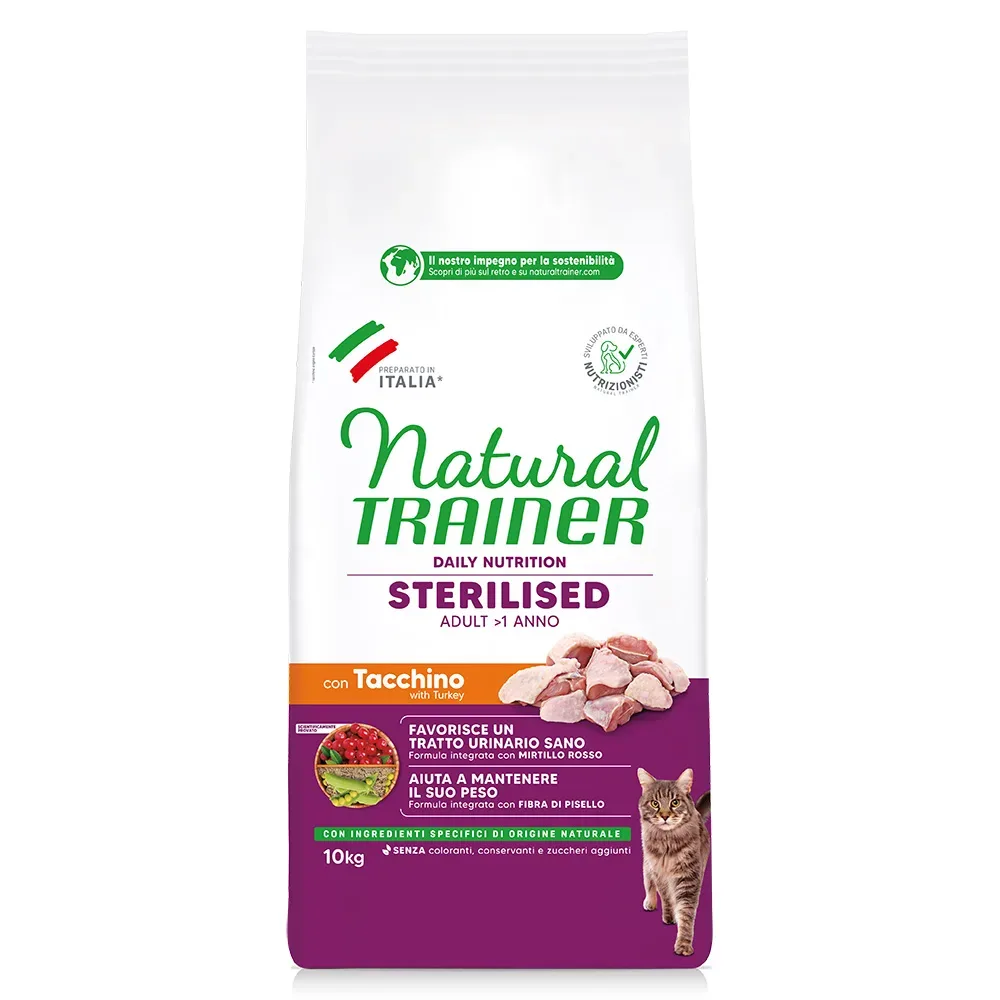 Natural Trainer Sterilised Truthahn - Sparpaket: 2 x 10 kg