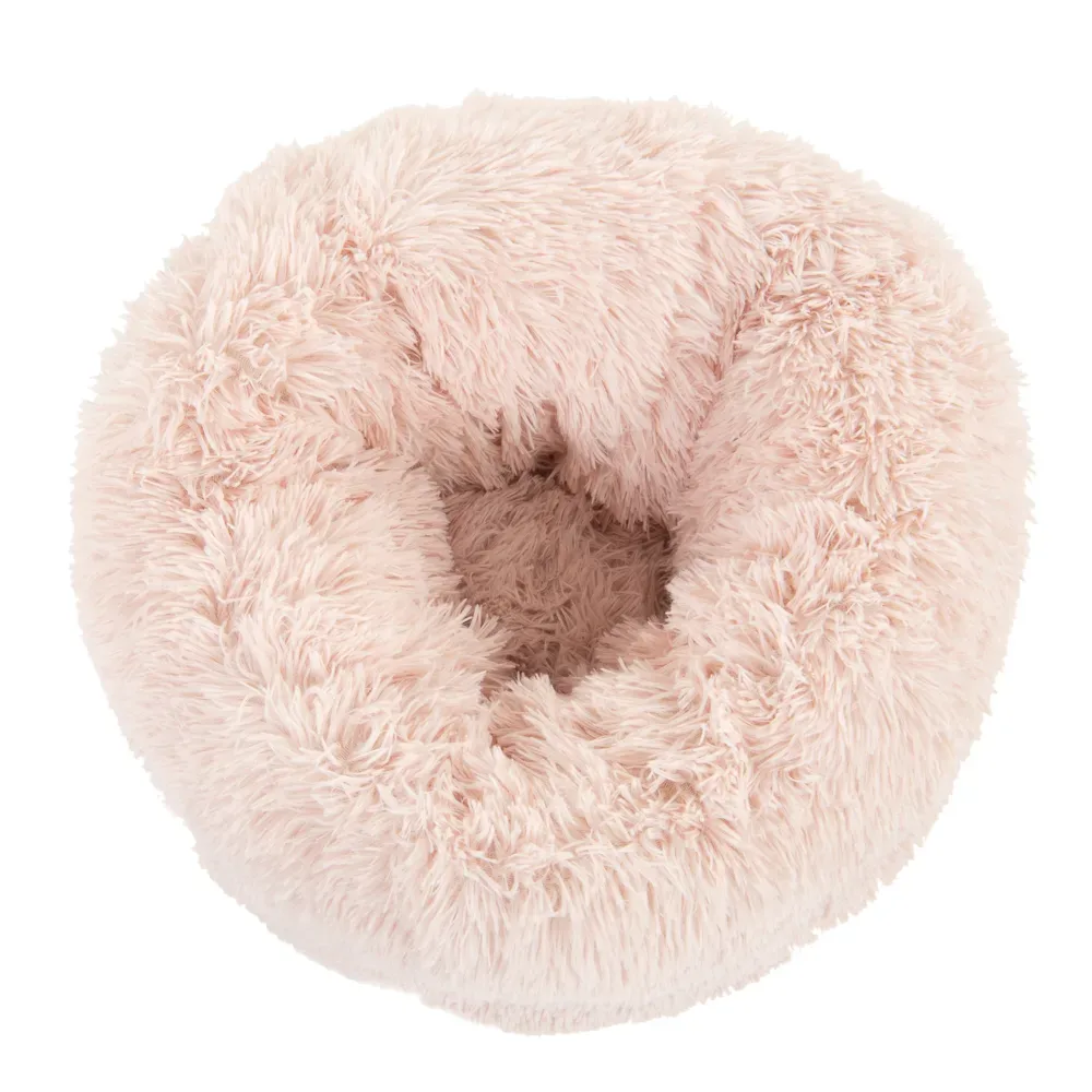 Katzenbett Mochi - rosa - Ø 55 x H 25 cm