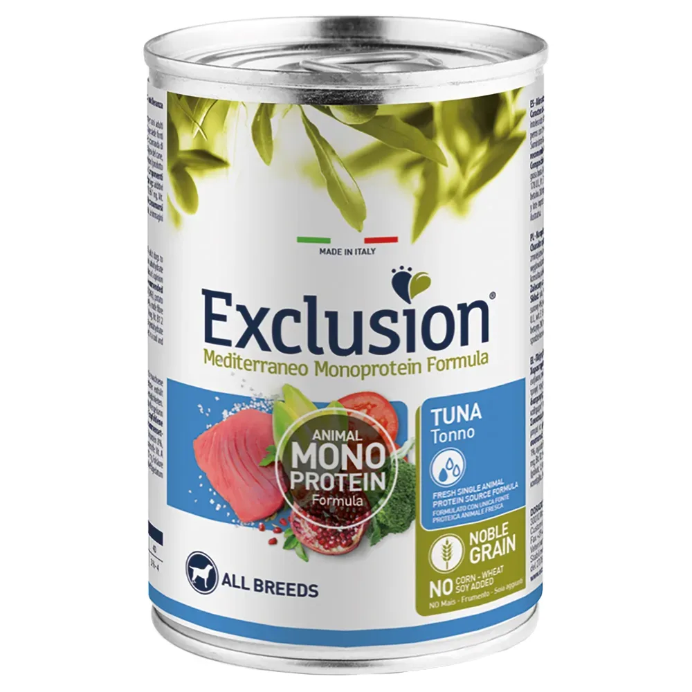 Exclusion Mediterraneo Adult 12 x 400 g - mit Thunfisch
