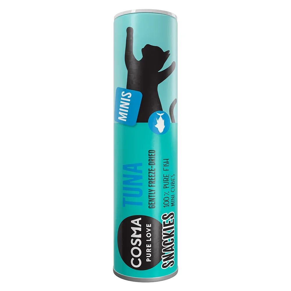 Sparpaket Cosma Snackies Minis - 5 x Thunfisch (125 g)