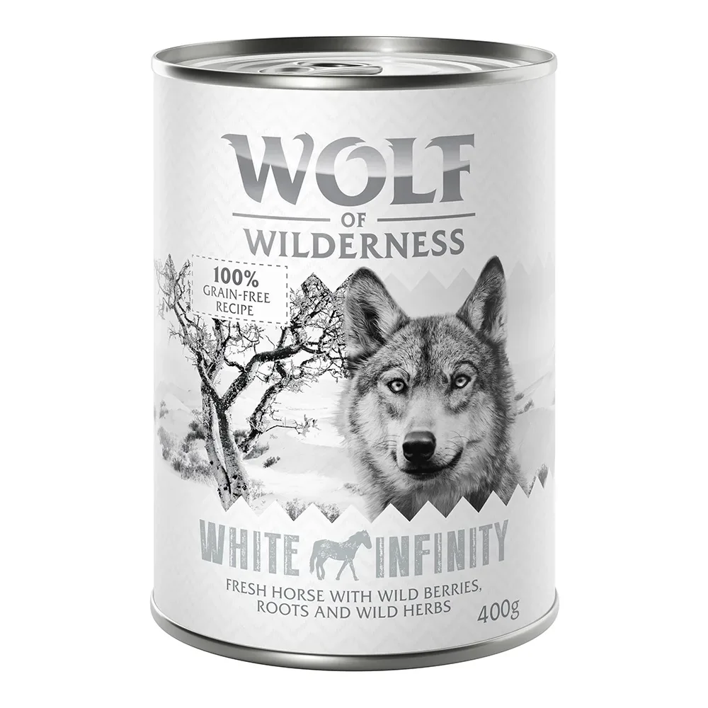 Sparpaket Wolf of Wilderness Adult 24 x 400 g - Strong Lands - Schwein