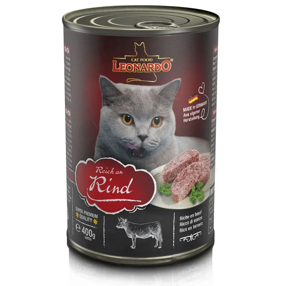 Leonardo All Meat 6 x 400 g - Reich an Rind