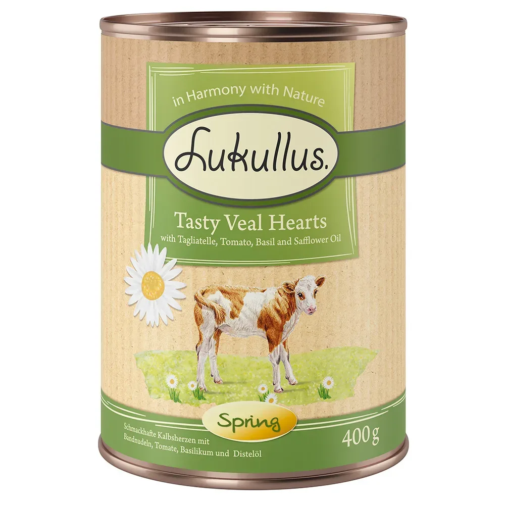 Lukullus Frühling-Menü: Feines Kalbsherz - 6 x 400 g