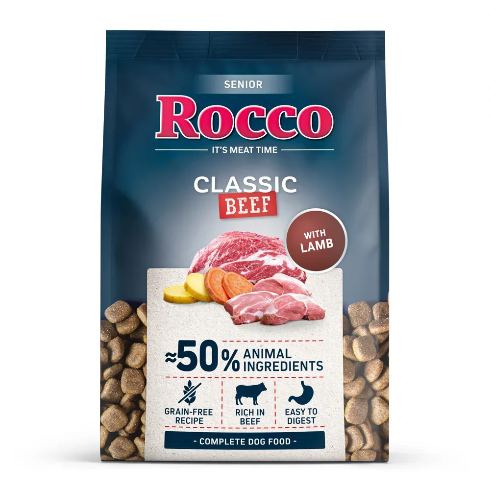 Rocco Senior Classic Rind mit Lamm - 5 x 1 kg