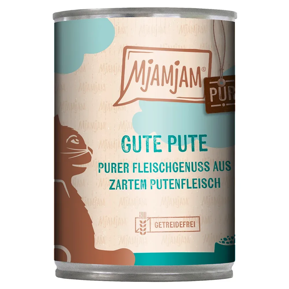 Mixpack MjAMjAM purer Fleischgenuss 6 x 400 g - Mix (3 Sorten)