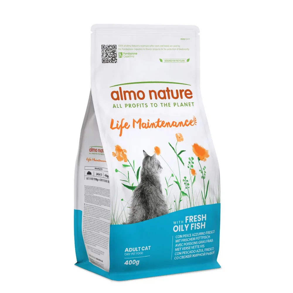 Almo Nature Functional Life Maintenance Fettfisch & Reis - 12 kg