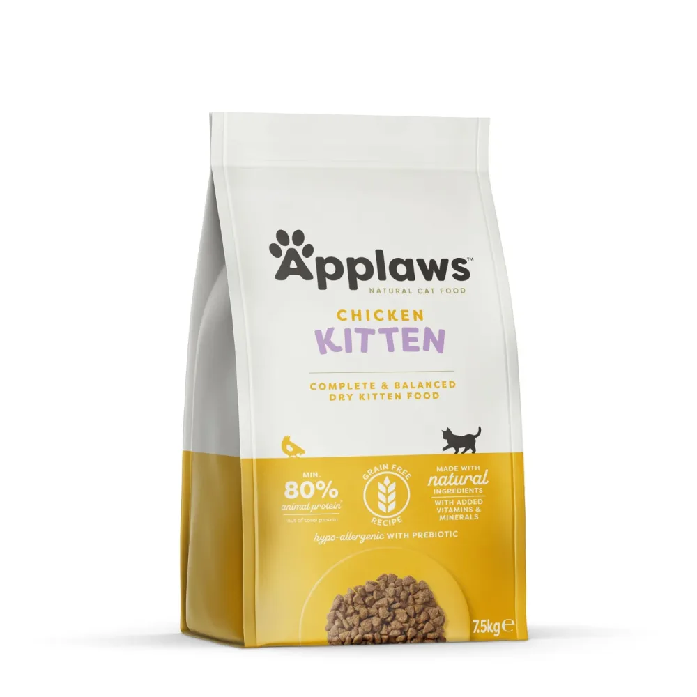 Applaws Trockenfutter Kitten mit Huhn (7.5kg)