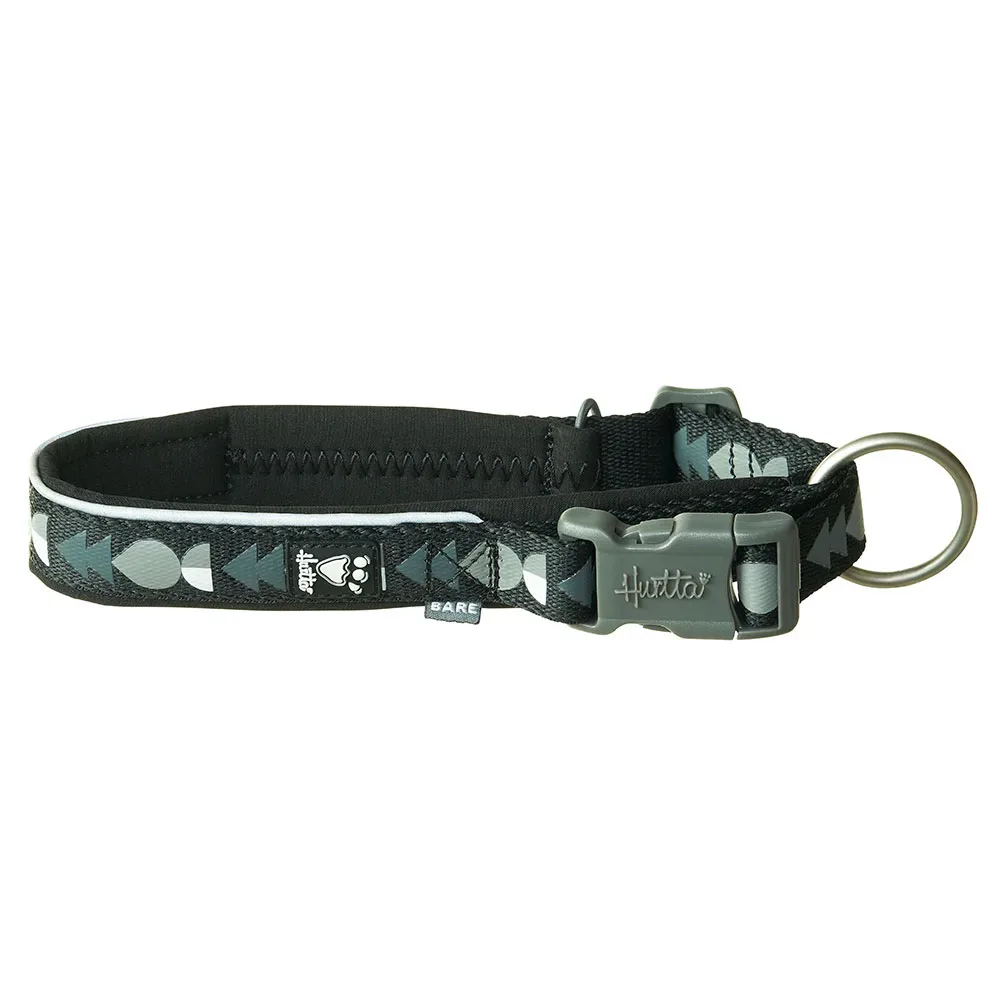 Hurtta Bare Halsband, coal - 35-45 cm Halsumfang