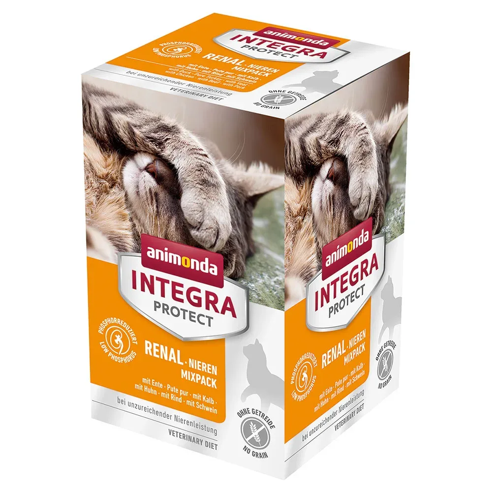 animonda Integra Protect Adult Niere Schale 24 x 100 g - Mix I (6 Sorten)