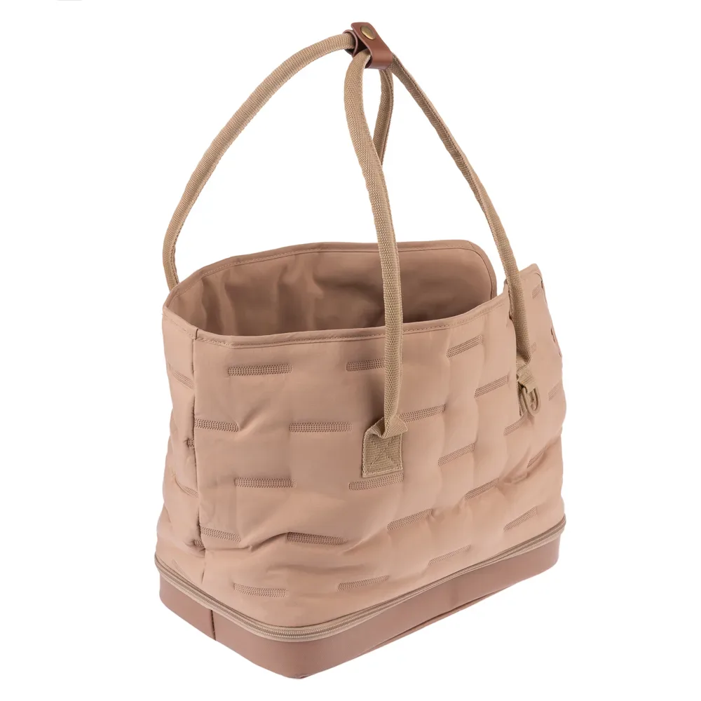 TIAKI Premium Umhängetasche Camello - L 44 x B 21 x H 31 cm