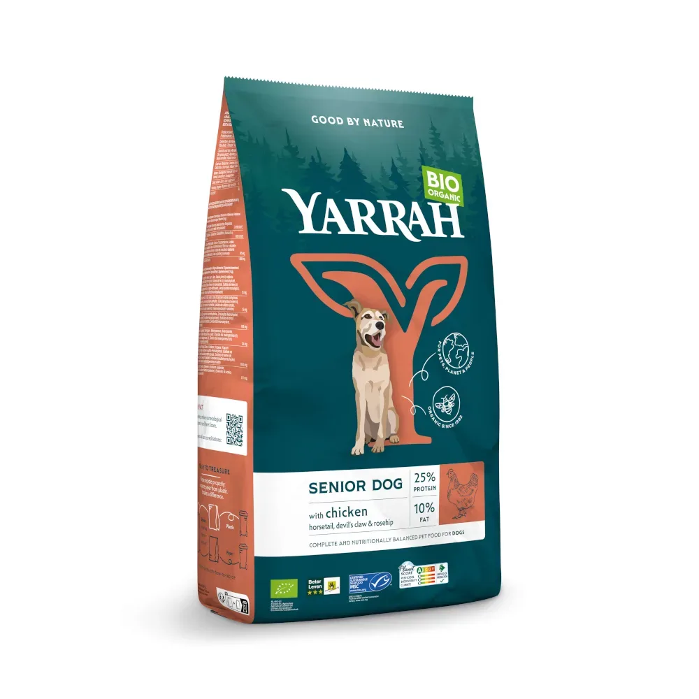 Yarrah Bio Senior mit Bio Huhn - Sparpaket: 2 x 10 kg