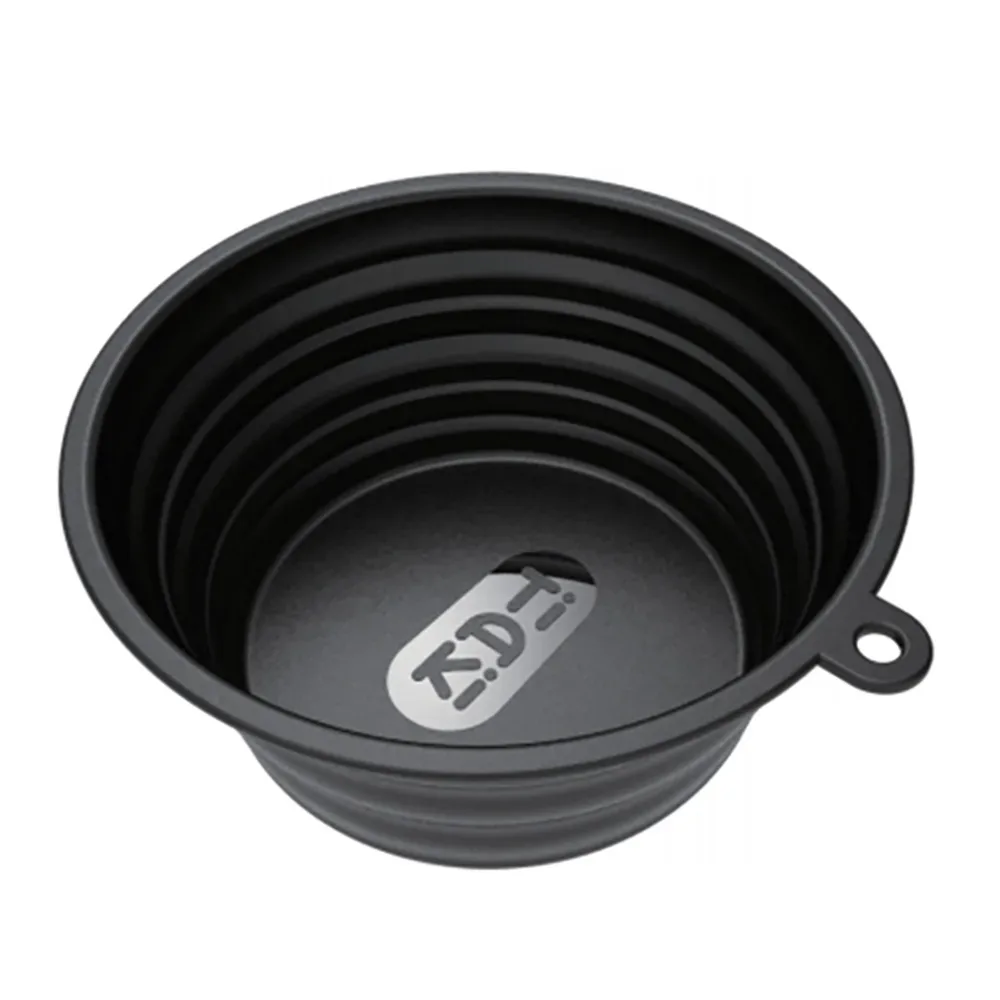 TIAKI Silikon Reisenapf, schwarz - 500 ml