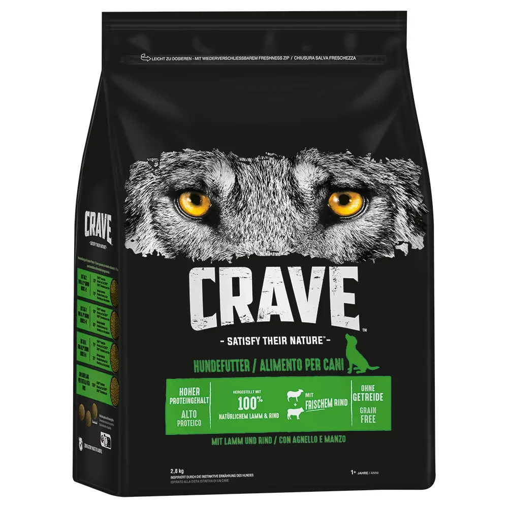 Crave Adult mit Lamm & Rind - 2,8 kg