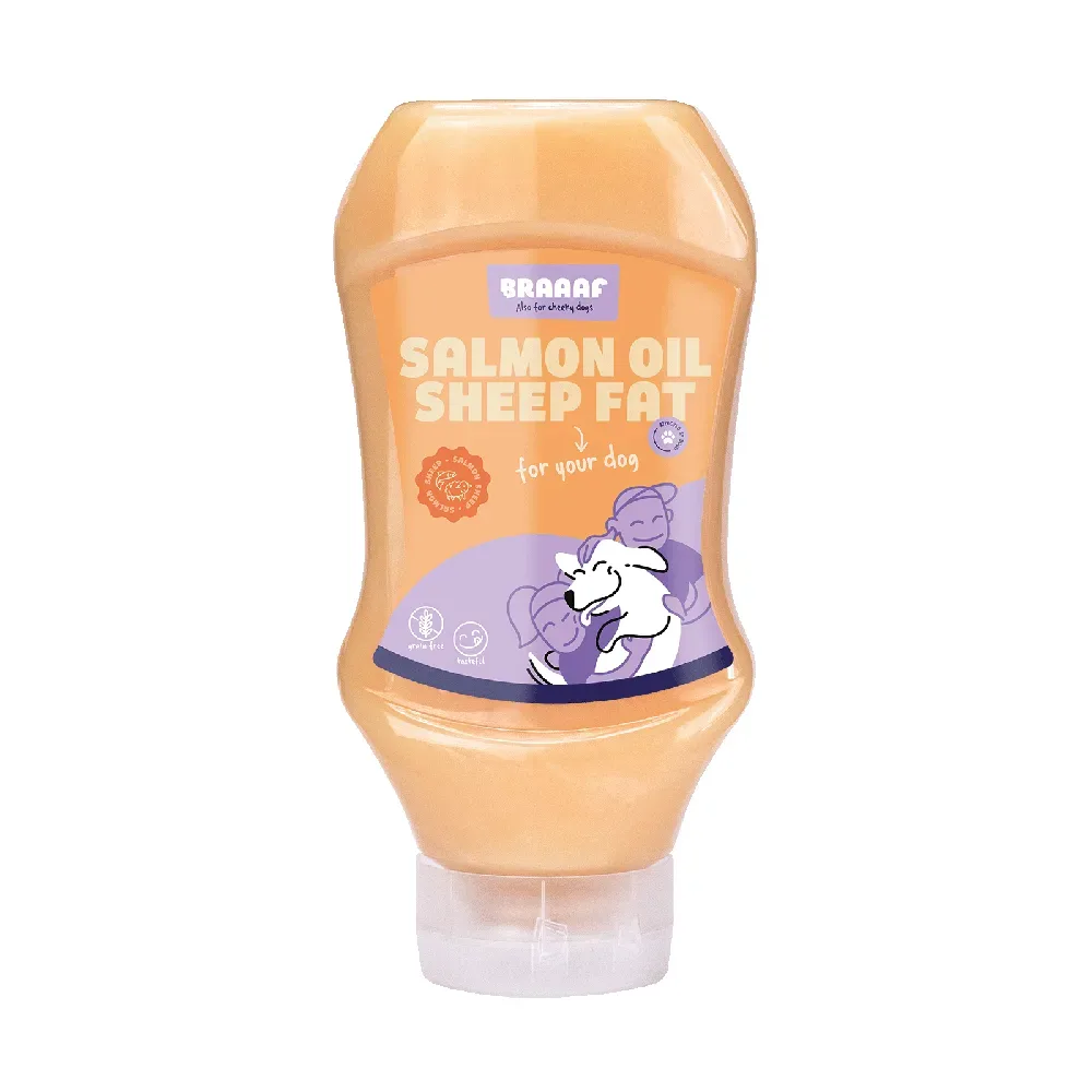 Braaaf Duo Lachsöl / Schaffett - 500 ml