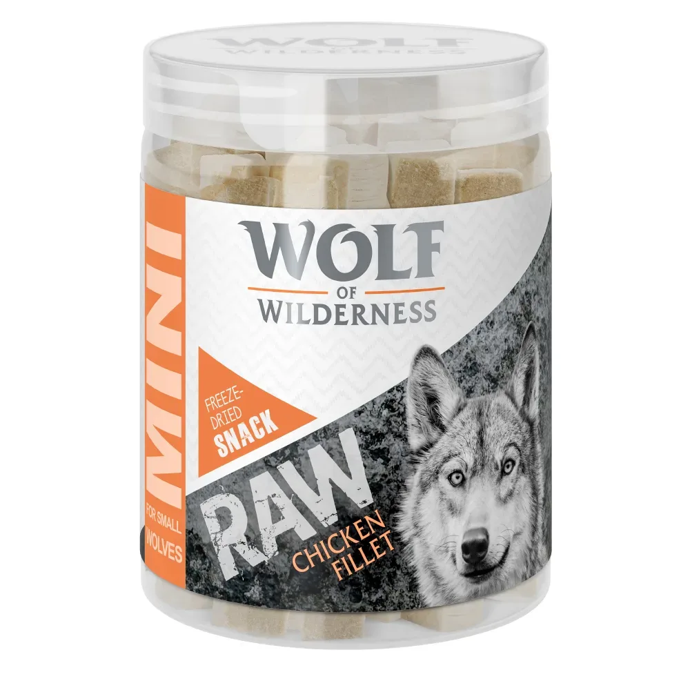 Wolf of Wilderness Mini RAW Snacks (gefriergetrocknet) - Lachsfilet (50 g)