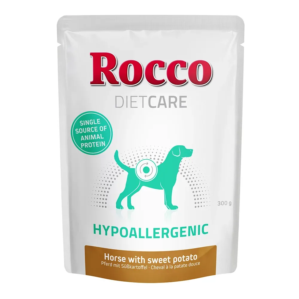 Rocco Diet Care Hypoallergen Pferd 300 g - Pouch - 12 x 300 g