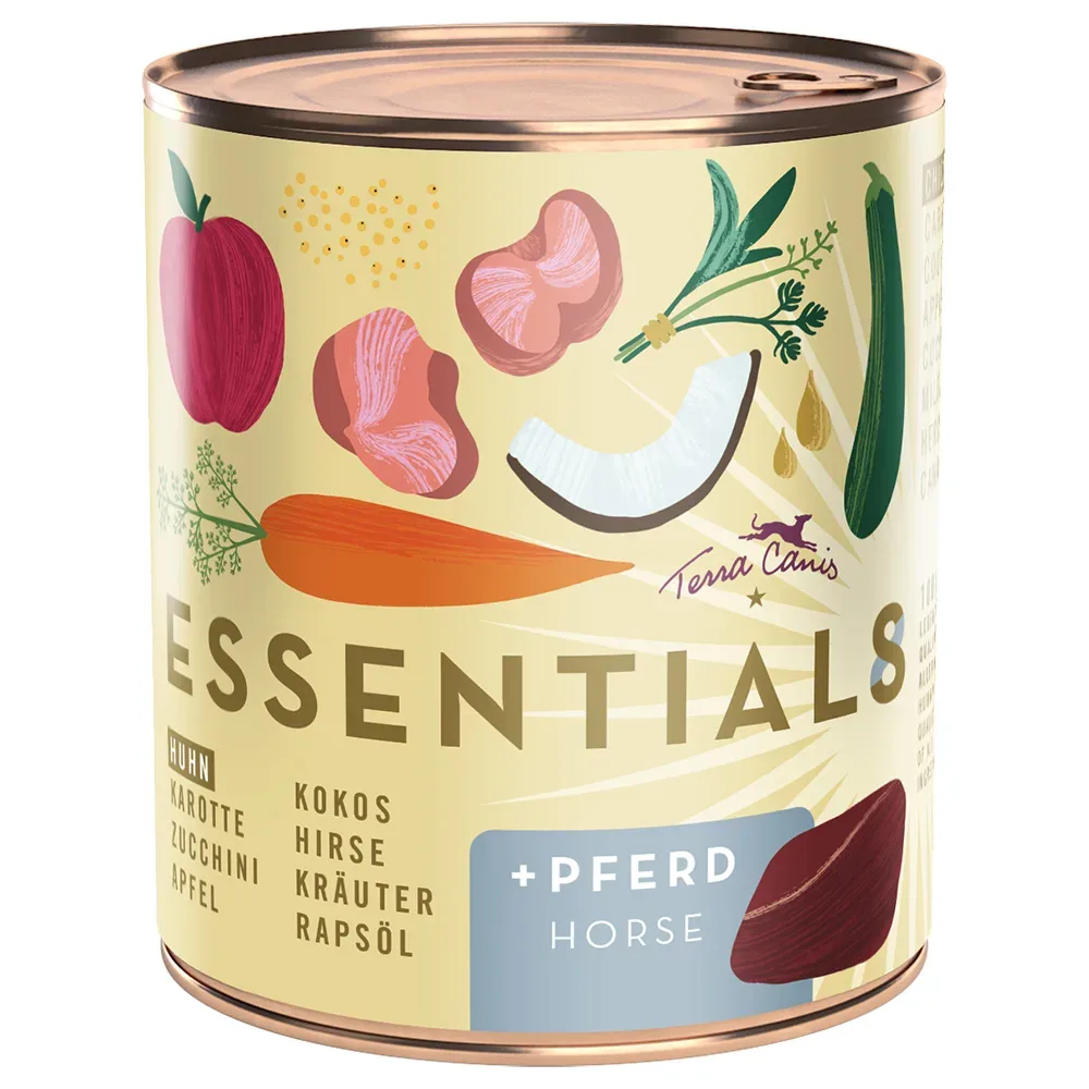 Terra Canis Essential 8+ 6 x 780 g - Huhn & Rind