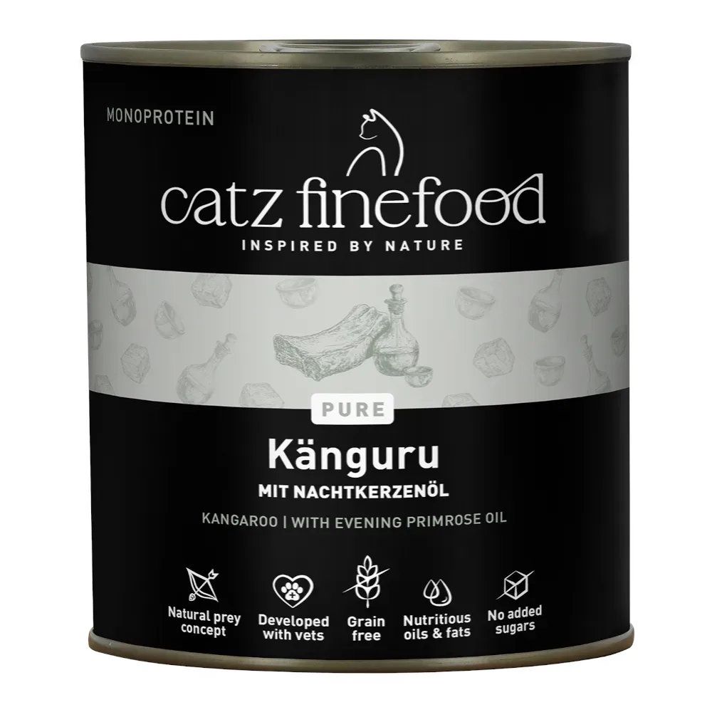 catz finefood Pure 6 x 800 g/750 g - Känguru (6 x 800 g)