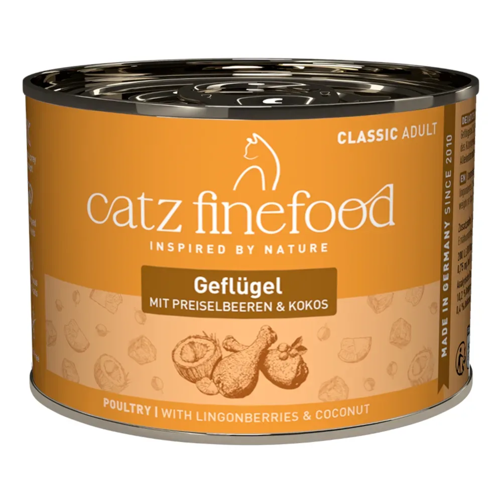 catz finefood 6 x 200 g - Geflügel