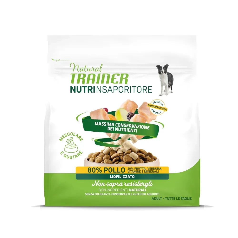 Natural Trainer NutrInsaporitore Gefriergetrocknete Toppers Adult 120 g - Huhn