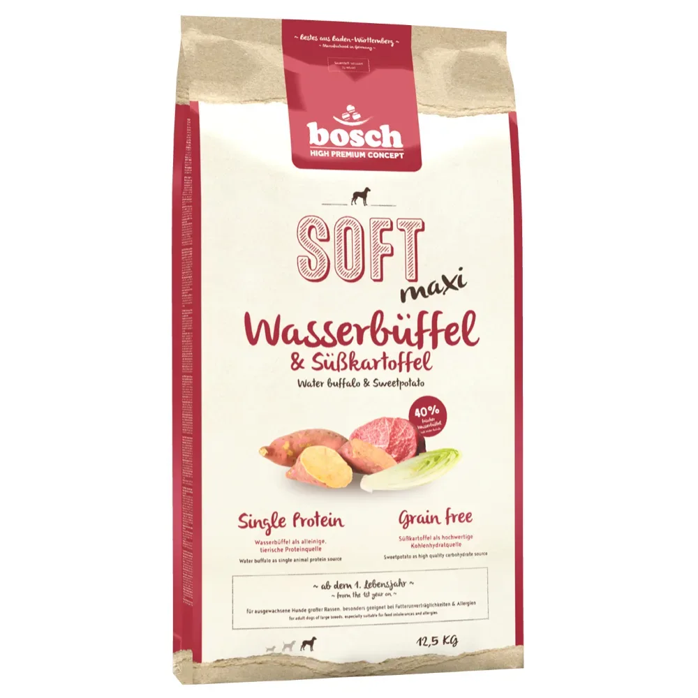 bosch HPC Soft Maxi Wasserbüffel & Süsskartoffel - 12,5 kg