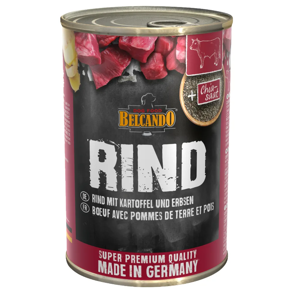 Belcando Super Premium 6 x 400 g - Mixpaket: 3 Sorten