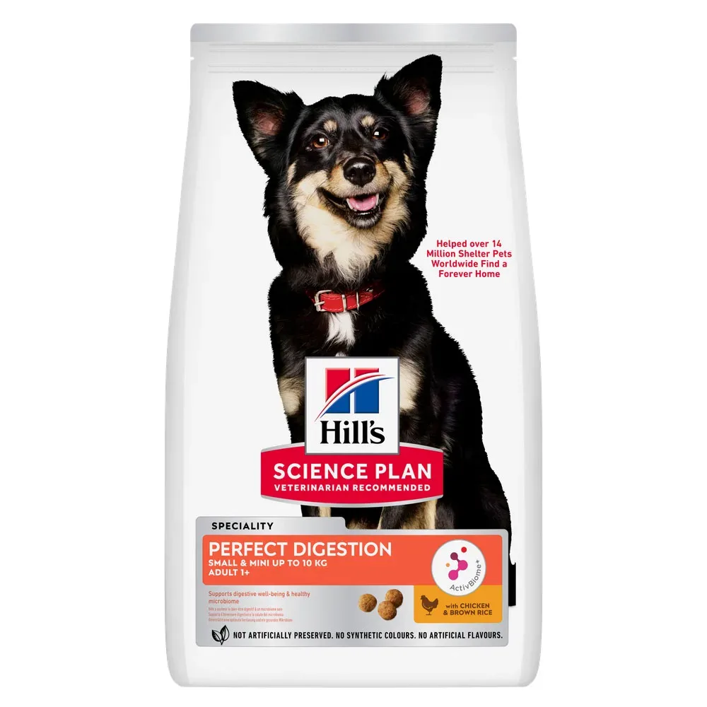Hill's Science Plan Perfect Digestion Adult 1+ Small & Mini mit Huhn - 6 kg
